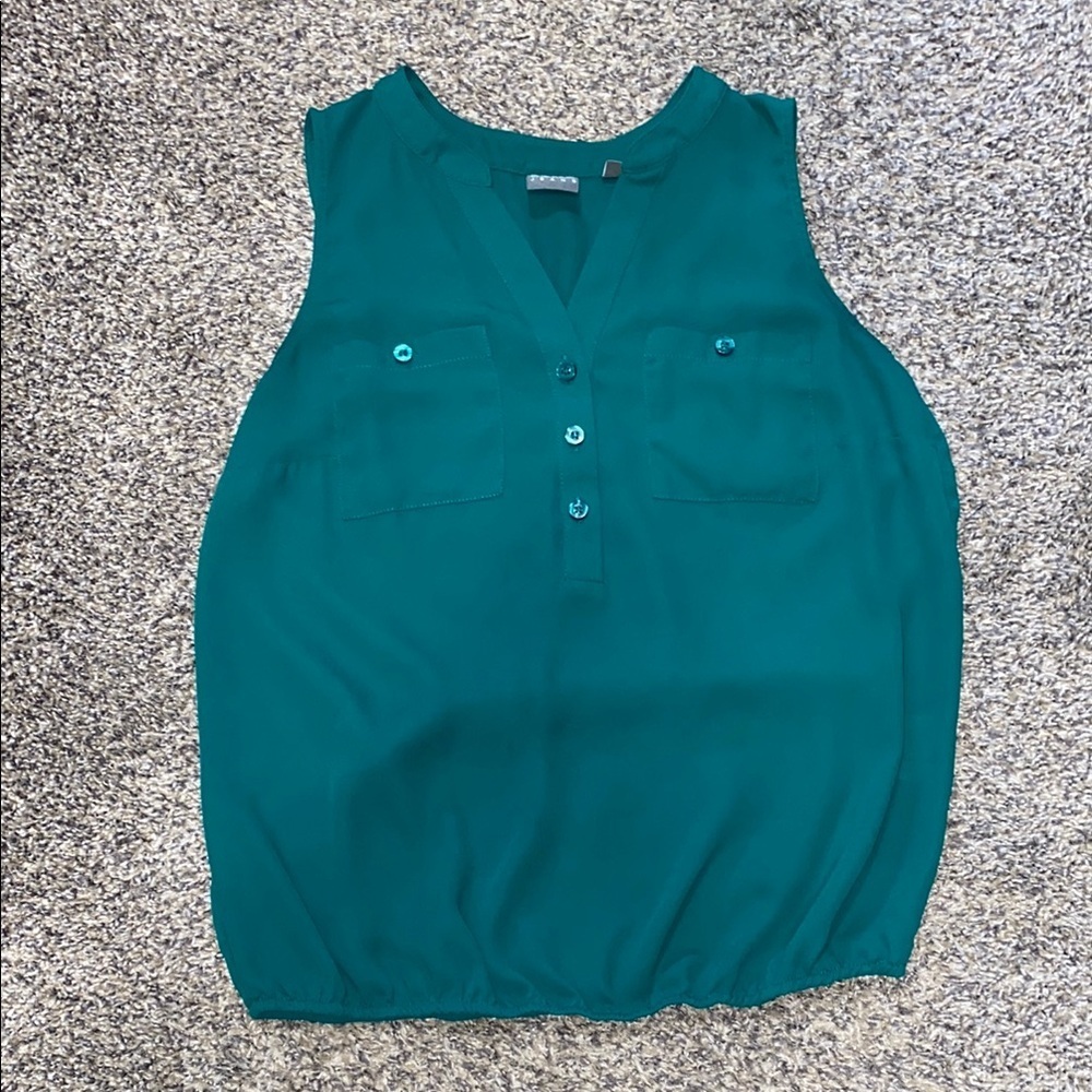 Soho Sleeveless Banded Blouse